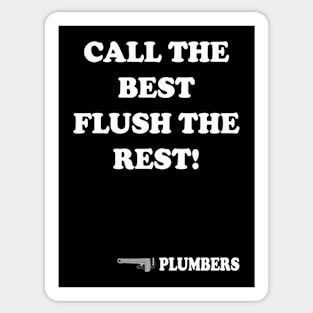 FUNNY PLUMBER Sticker